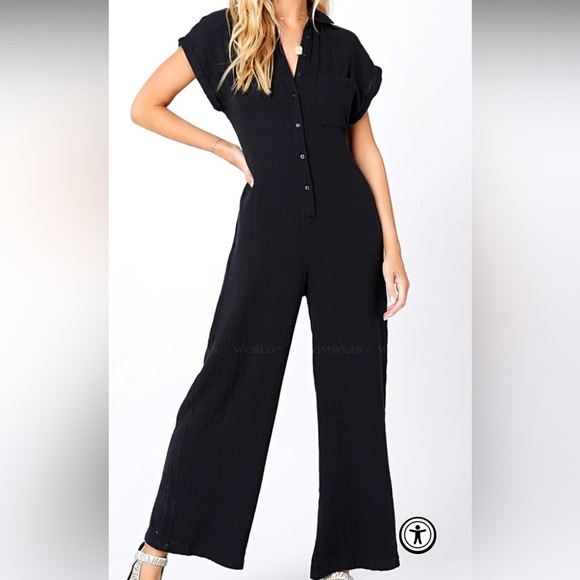 LSpace Stacie Black Jumper - Picture 1 of 12